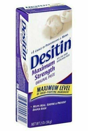 Desitin Original Zinc Oxide Diaper Rash Ointment - 2 Oz