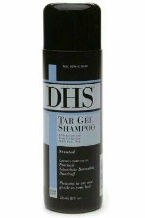DHS Tar Gel Shampoo Scented 8 oz