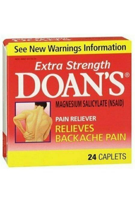 Doan's Extra Strength Pain Reliever, Caplets 24 each