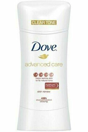 Dove Advanced Care Anti-Perspirant Deodorant, Clear Tone Skin Renew 2.6 oz