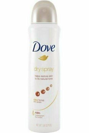 Dove Dry Spray Antiperspirant, Clear Tone Skin Renew 3.8 oz