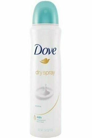Dove Dry Spray Antiperspirant Sensitive Skin 3.8 oz