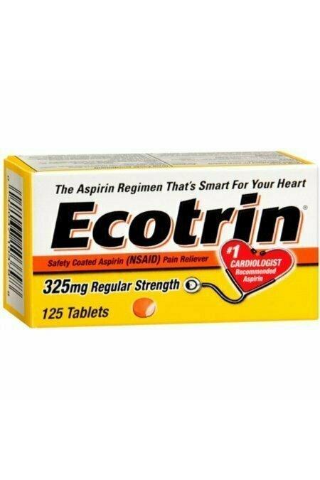 Ecotrin 325 mg Regular Strength Tablets 125 each