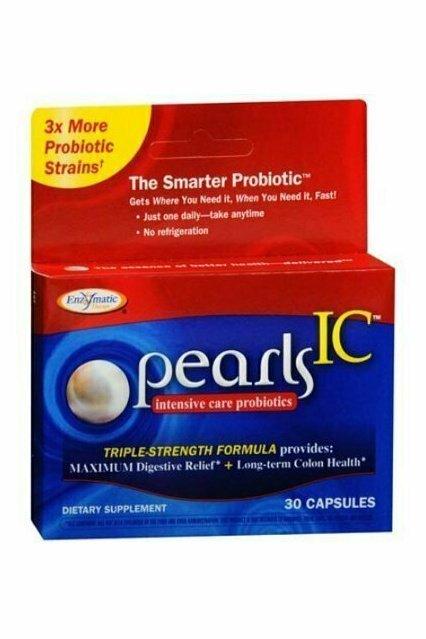 Enzymatic Therapy Pearls IC Intensive Care Probiotics, 30 Capsules