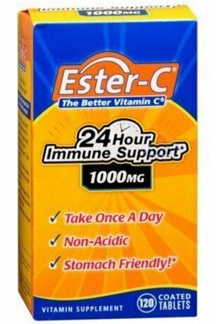 Ester-C 1000 mg Coated Tablets 120 Tablets
