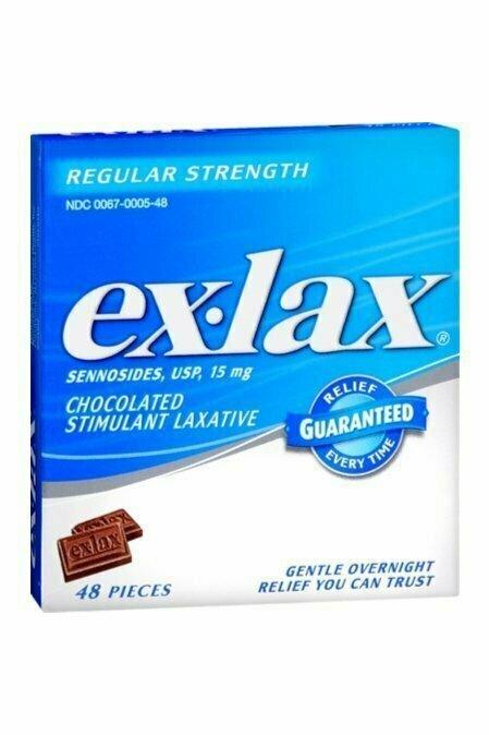 Ex-Lax Pieces Regular Strength 48 Each