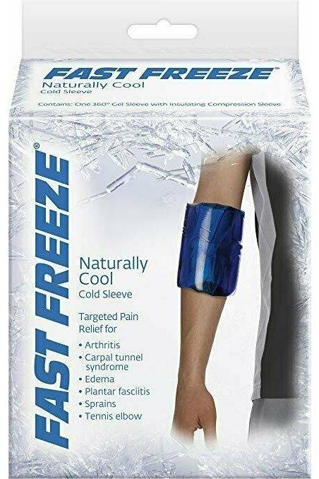 Fast Freeze Naturally Cool Cold Therapy: Compression Sleeve, X-Large