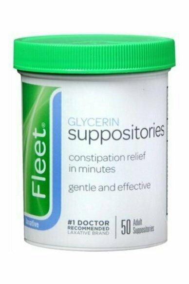 Fleet Glycerin Suppositories Adult 50 Each