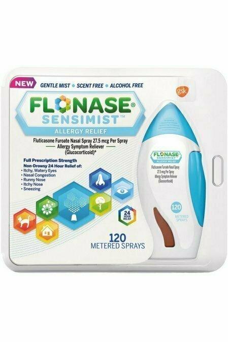 Flonase Sensimist Allergy Relief Spray, 120 Metered Sprays 1 each