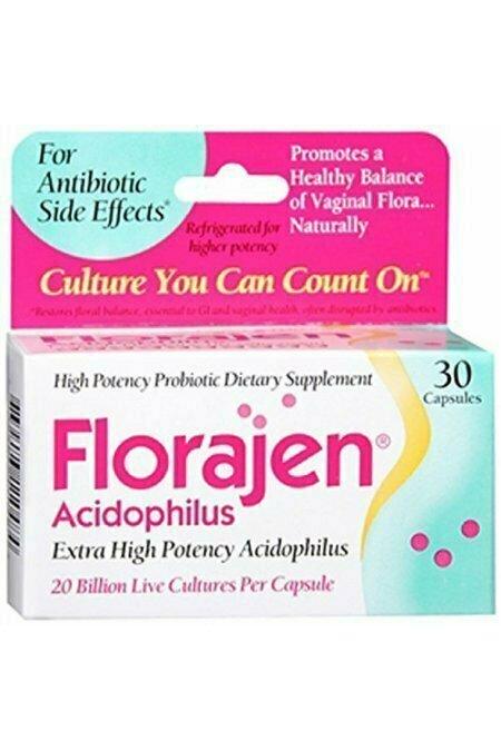 Florajen Acidophilus Dietary Supplement 30 Caps