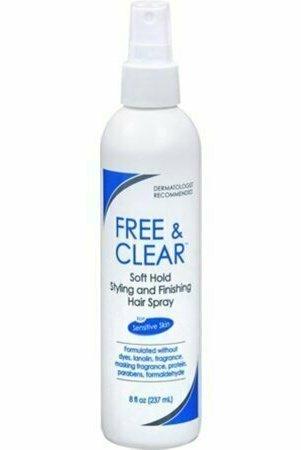 Free & Clear Styling & Finishing Hair Spray Soft Hold 8 oz