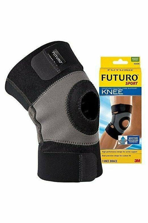 Futuro Sport Moisture Control Knee Support, Moderate Support, Large