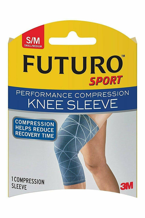 Futuro Sport Performance Compression Knee Sleeve, Large/X-Large