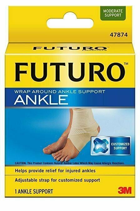 Futuro Wrap Around Ankle Support, Moderate Support, Large