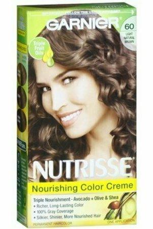 Garnier Nutrisse Haircolor - 60 Acorn Light Natural Brown 1 Each