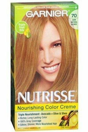 Garnier Nutrisse Haircolor - 70 Almond Creme Dark Natural Blonde 1 Each