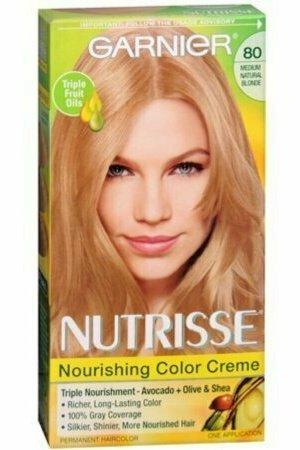 Garnier Nutrisse Haircolor - 80 Butternut Medium Natural Blonde 1 Each