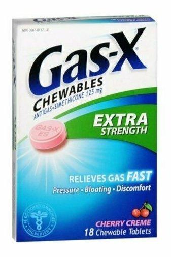 Gas-X Chewables Extra Strength Cherry Creme 18 Tablets