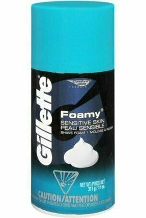 Gillette Foamy Shave Foam Sensitive Skin 11 oz