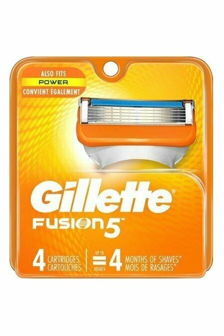 Gillette Fusion Power Cartridges 4 Each