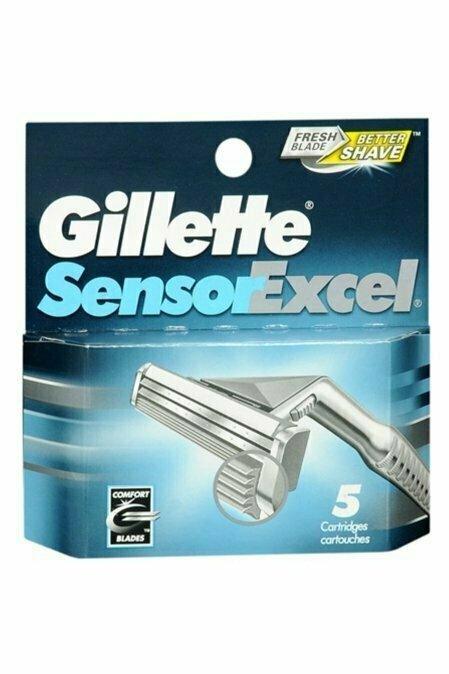 Gillette Sensor Excel Cartridges 5 Each