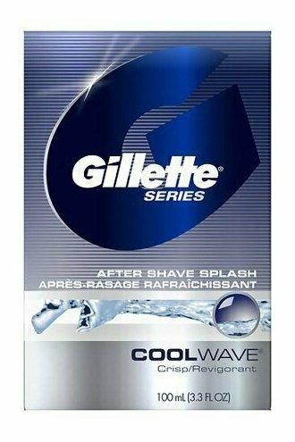 Gillette Series Cool Wave After Shave Splash Fresh - 3.3 Oz