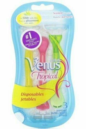 Gillette Venus Tropical Disposable Razors 3 ct