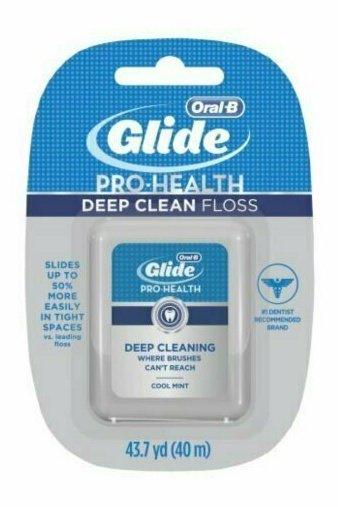 Glide Deep Clean Floss Cool Mint 43.70 Yards