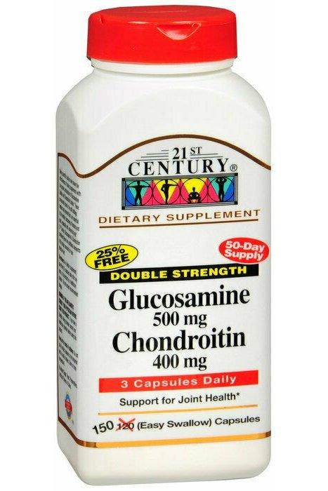 GLUCOSAMINE CHONDROITIN 500/400MG CAP 150CT