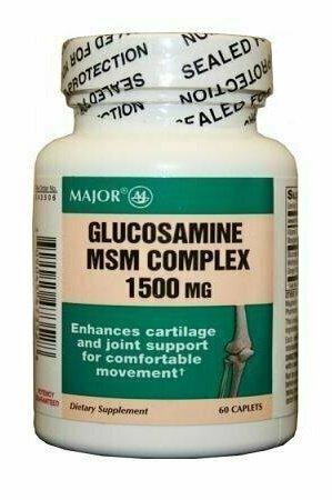 Glucosamine MSN Complex 1500 mg, 60 Caplets