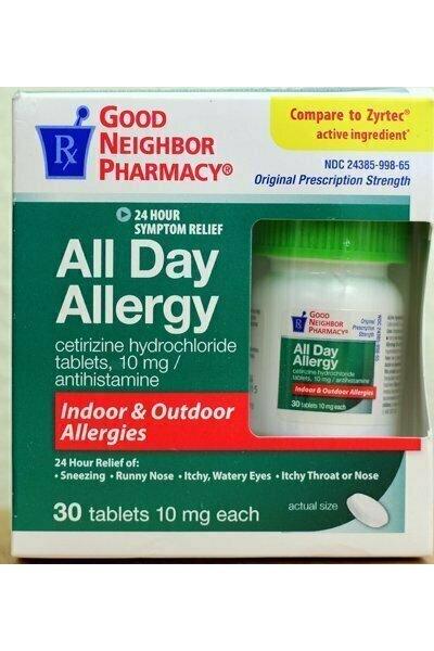 GNP All Day Allergy 30 Tablets