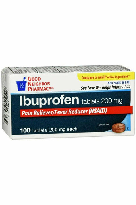 GNP IBUPROFEN 200 MG TAB 100 CT