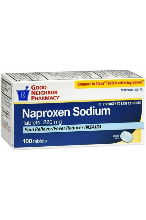 GNP NAPROXEN 220 MG TABLET 100CT