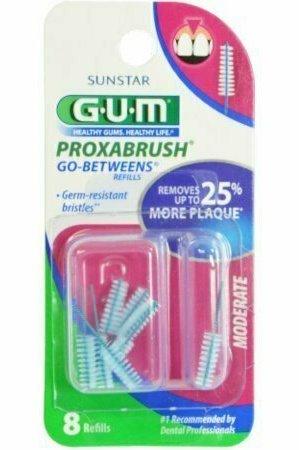 GUM Go-Betweens Proxabrush Refills Moderate 612 8 Each