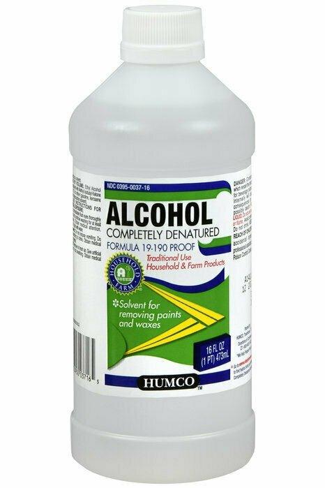 HUMCO ALCOHOL DENATURED 16OZ