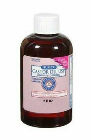 Humco Stimulant Laxative Castor Oil Usp - 2 Oz