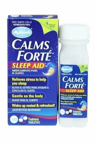 Hyland's Calms Forte Sleep Aid Tablets 100 each