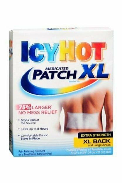 ICY HOT Medicated Patches Extra Strength Extra Large