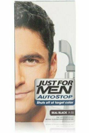 JUST FOR MEN AutoStop Haircolor, Real Black A-55 1 Each