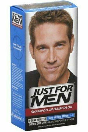 JUST FOR MEN Hair Color Light-Medium Brown H30 1 Each