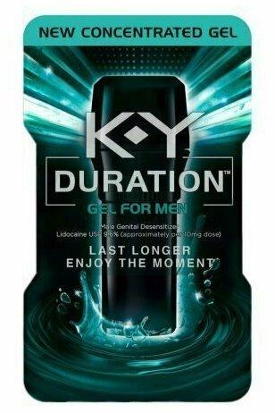 K-Y Duration Gel for Men - Last Longer 0.16 oz