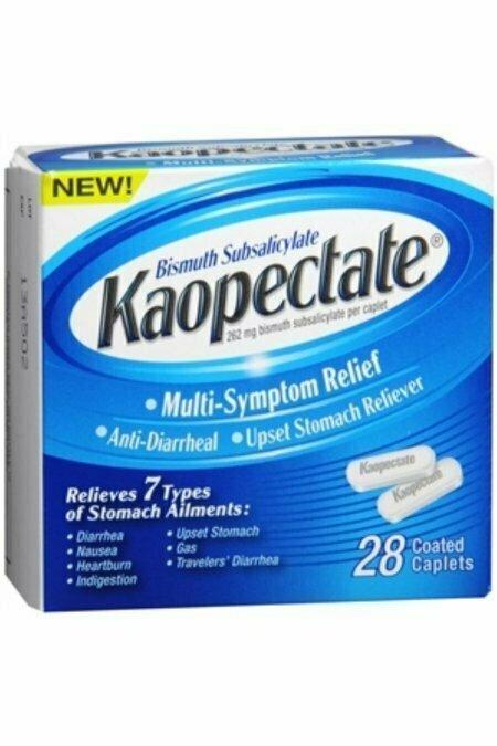 Kaopectate Multi-Symptom Relief Coated Caplets 28 Caps