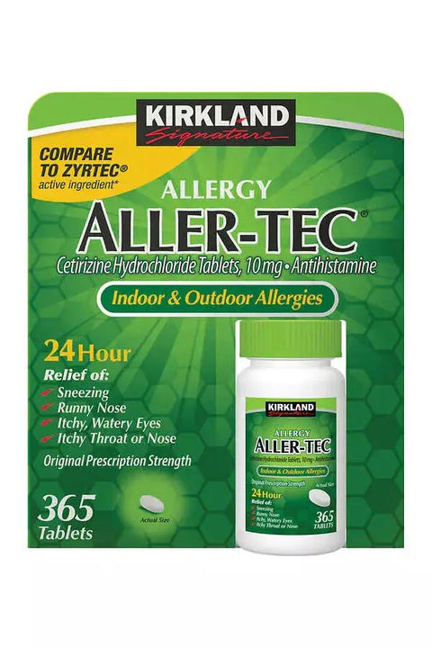 Kirkland Signature Aller-Tec, 365 Tablets