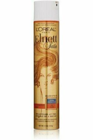L'Oreal Elnett Satin Hairspray Extra Strong Hold Color-Treated Hair 11 oz