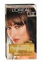 L'Oreal Superior Preference - 5A Medium Ash Brown Cooler 1 Each