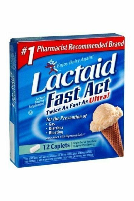 LACTAID Fast Act 12 Caplets