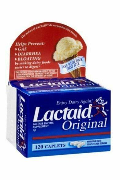 LACTAID Original 120 Caplets
