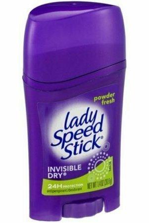 Lady Speed Stick Antiperspirant Deodorant Invisible Dry Powder Fresh 1.40 oz