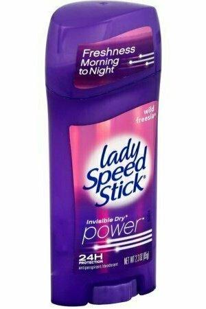 Lady Speed Stick Antiperspirant Deodorant, Invisible Dry, Wild Freesia 2.30 oz