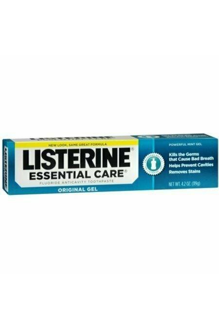 Listerine Essential Care Toothpaste Gel 4.20 oz